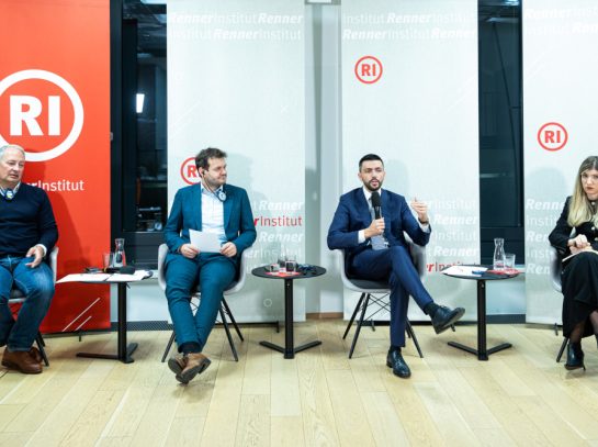 Andreas Schieder, Sascha Obrecht, Danijel Živković, Sara Čabarkapa 